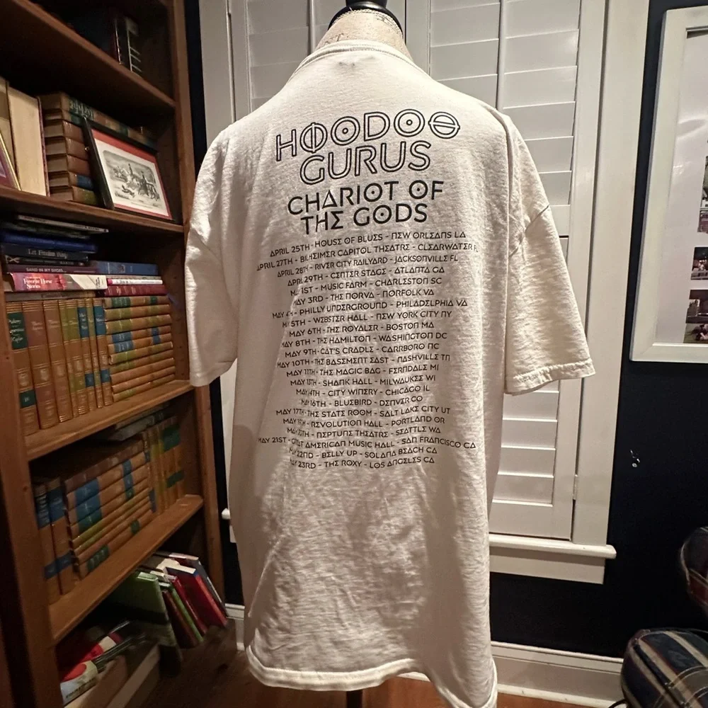 Hoodoo Gurus Chariot of the Gods Tour Tshirt - Picture 4 of 9